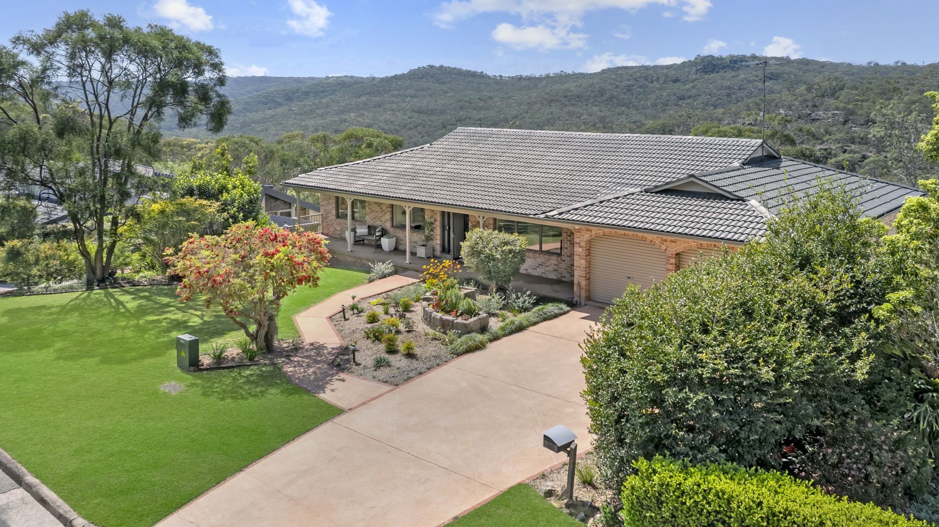 Contemporary Forest District home presented for sale